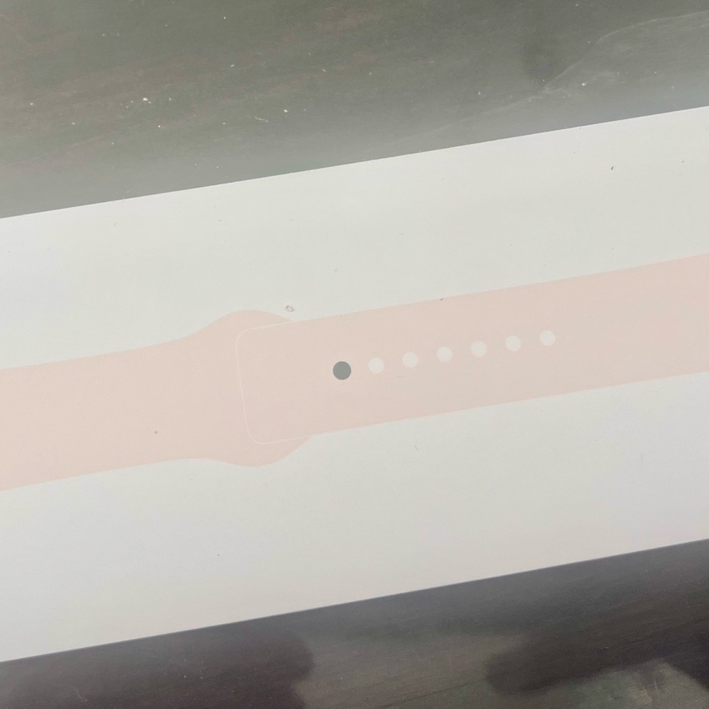 Apple Watch Band 46mm. M/L size. Light Blush. New.